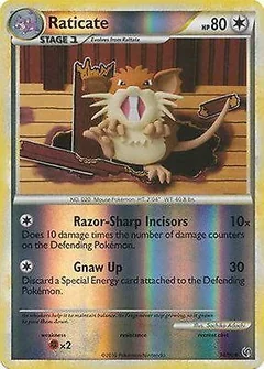 Raticate Reverse Holo 34