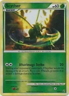 Scyther Reverse Holo 36