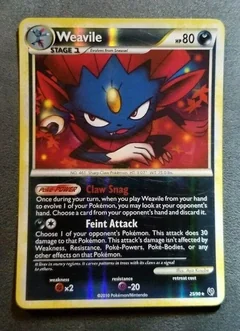 Weavile Reverse Holo 25
