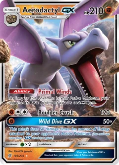 Aerodactyl Gx 106