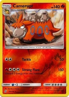 Camerupt Reverse Holo 24