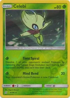 Celebi Reverse Holo 4