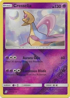 Cresselia Reverse Holo 87