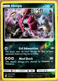 Hoopa Reverse Holo 140