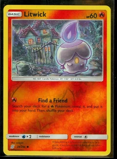 Litwick Reverse Holo 28