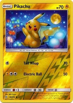 Pikachu Reverse Holo 56