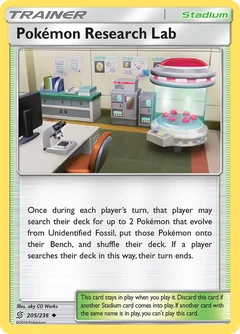 Pokemon Research Lab 205