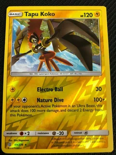 Tapu Koko Reverse Holo 69