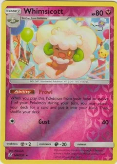 Whimsicott Reverse Holo 144