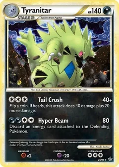 Tyranitar Cosmos Holo 26
