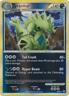 Tyranitar Reverse Holo 26
