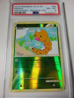 Weedle Reverse Holo 69