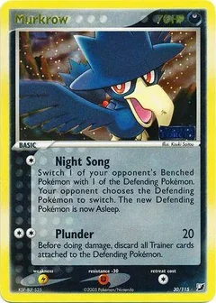 Murkrow Reverse Holo 30