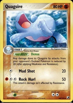 Quagsire Reverse Holo 44