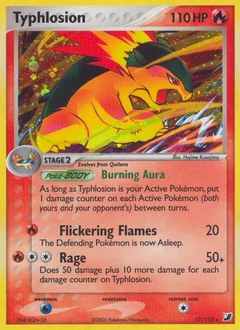Typhlosion Holo 17