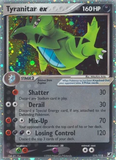 Tyranitar Ex 111