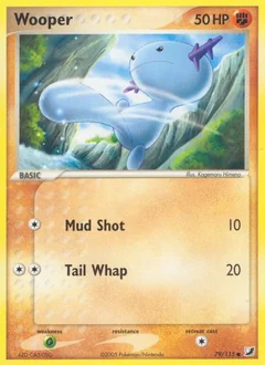 Wooper Reverse Holo 79