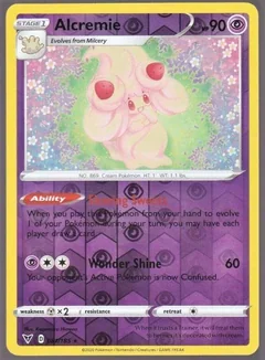 Alcremie Reverse Holo 81