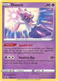 Diancie Reverse Holo 79