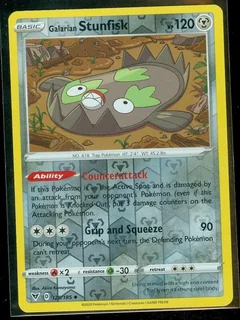 Galarian Stunfisk Reverse Holo 125