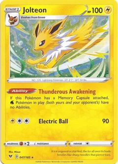 Jolteon Cosmos Holo 47