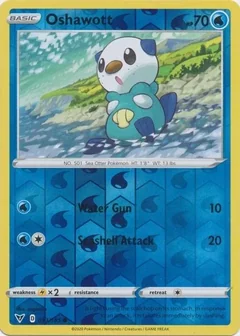 Oshawott Reverse Holo 33