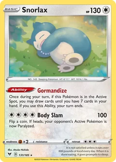 Snorlax Prize Pack Series 1 131