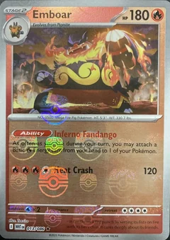 Emboar Master Ball 13
