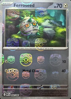 Ferroseed Master Ball 68