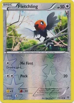 Fletchling Reverse Holo 113