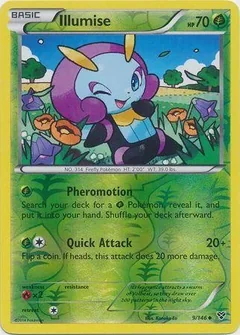 Illumise Reverse Holo 9