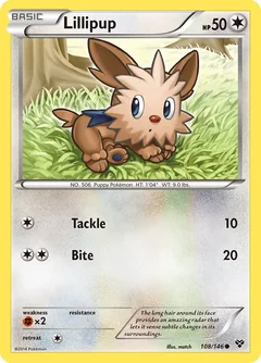 Lillipup Reverse Holo 108