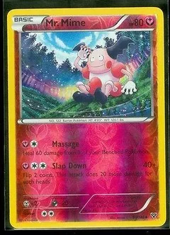 Mr Mime Reverse Holo 91