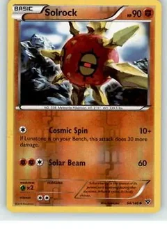 Solrock Reverse Holo 64