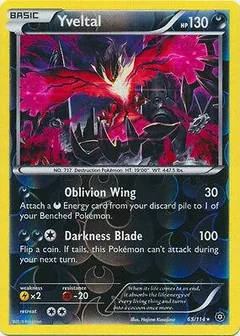 Yveltal Reverse Holo 78