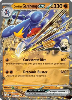 Cynthia's Garchomp ex