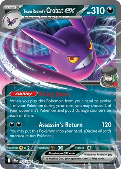 Team Rocket's Crobat ex