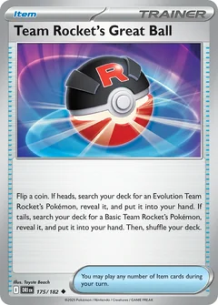 Team Rocket's Great Ball