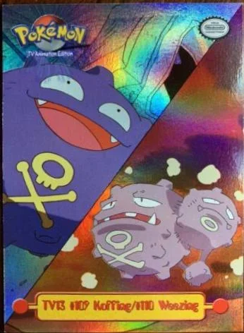 Koffing Weezing Rainbow