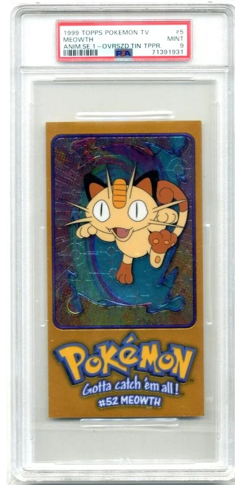 Meowth Tin Topper 5