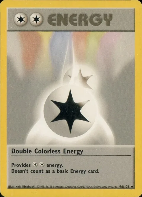 Double Colorless Energy 1999 2000