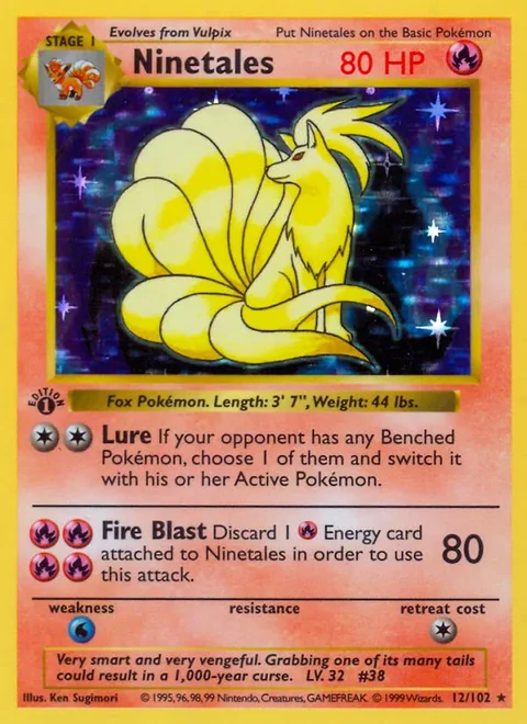 Ninetales Black Flame