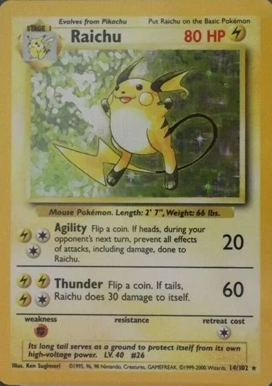 Raichu 1999 2000