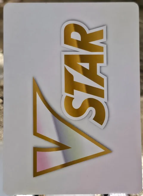 Vstar White Card