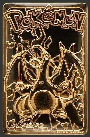 Charizard Gold Plated