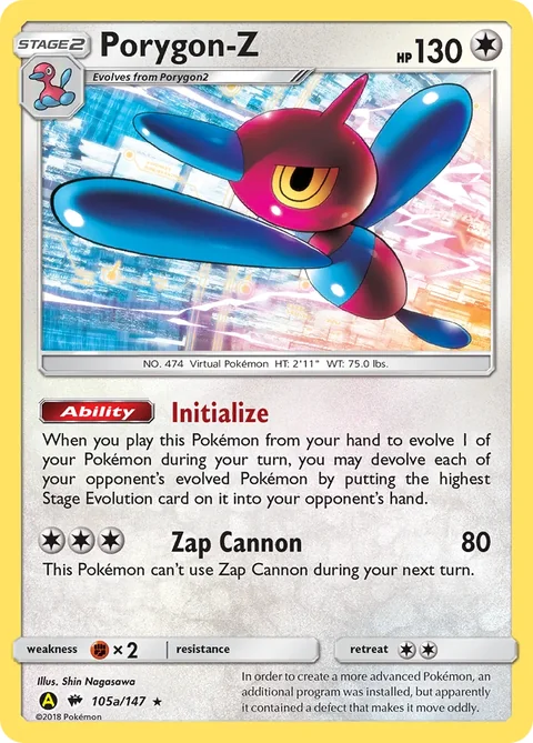 Porygon Z 105A