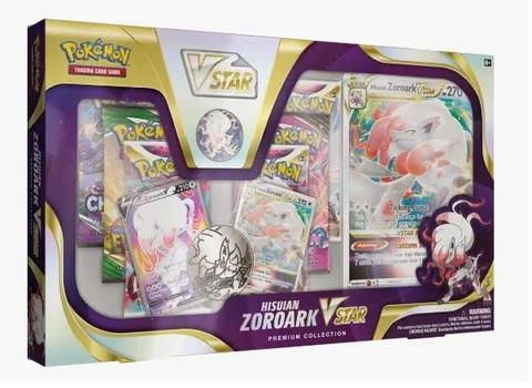 Hisuian Zoroark Vstar Premium Collection Box