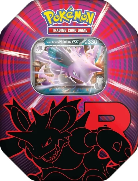 Team Rocket Tin Nidoking Ex