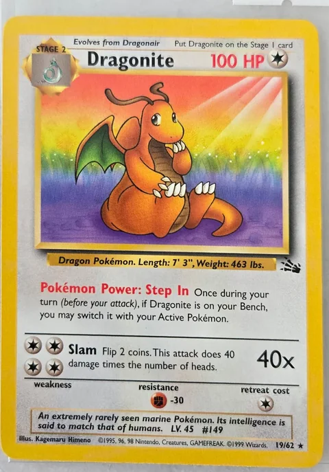 Dragonite 1999 2000