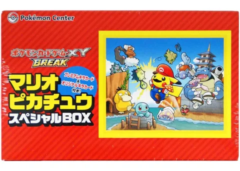 Sealed Special Box Mario Pikachu
